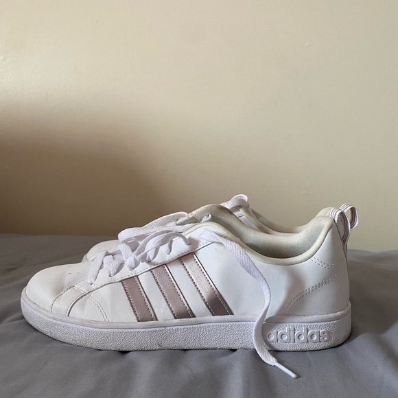 White Adidas Shoes - Picture 2 of 5